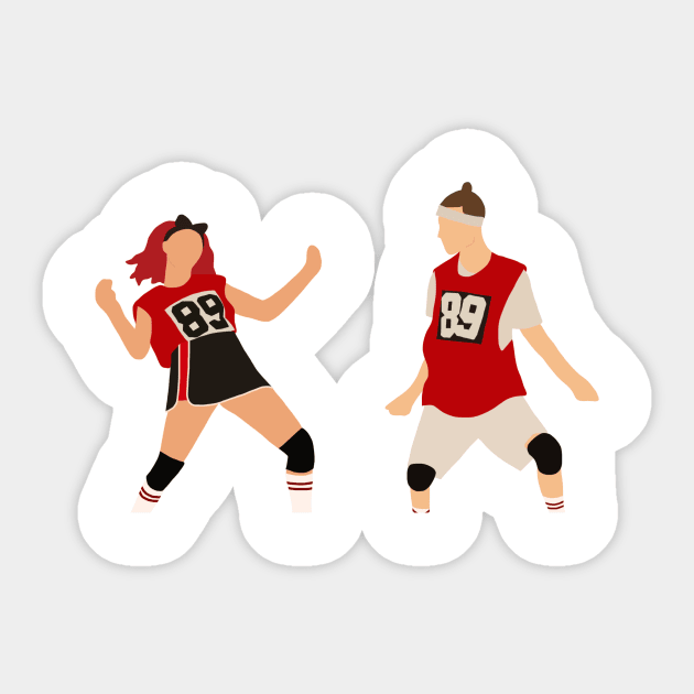 Joe and Dianne couple’s choice Sticker by scooptroop